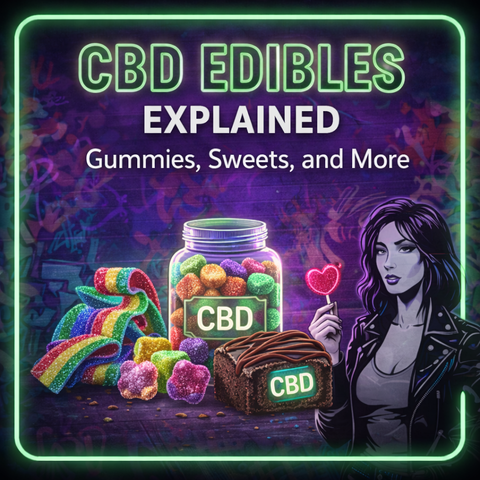 CBD Edibles Explained: Gummies, Sweets, and More