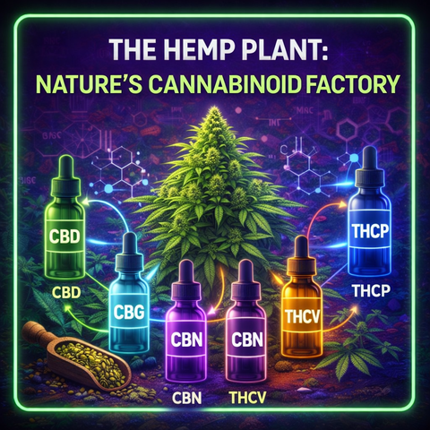 The Hemp Plant: Nature’s Cannabinoid Factory