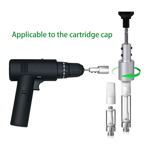 Hand-held screw cap machine for Carts CARTRIDGES FILLING GUN