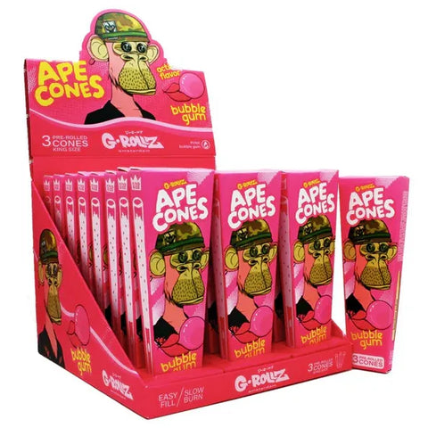 G-Rollz Ape King Size Pre-Rolled Cones