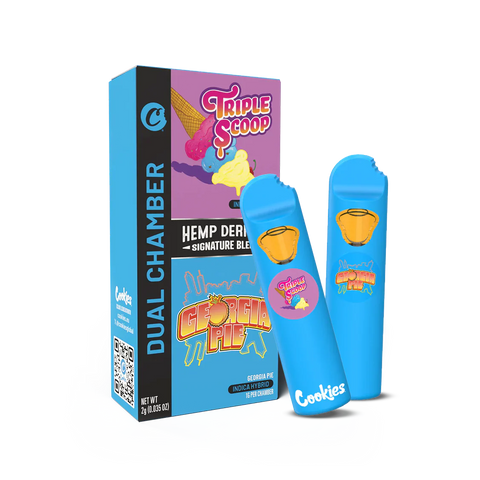 X1 New 2ML Cookies Dual Chamber THCP Pods UK Compliant