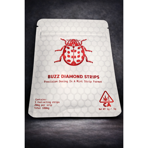 Pollinate THCP Buzz Diamond Mint Strips