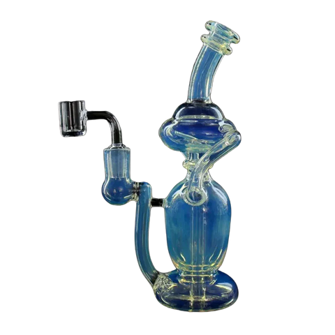 Phoenix Star 9" Dual Recycler Dab Rig With Quartz Banger