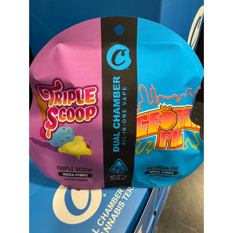 🍪 X1 Cookies Dual Chamber THCP Filled Vapes 1.0ml