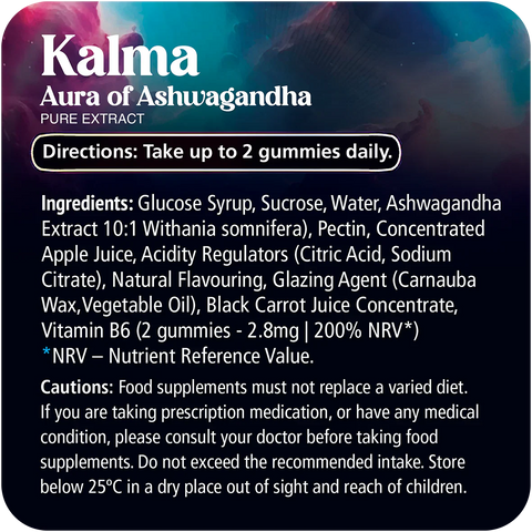 Kalma Ashwagandha Gummies By Inooova 60 Gummies