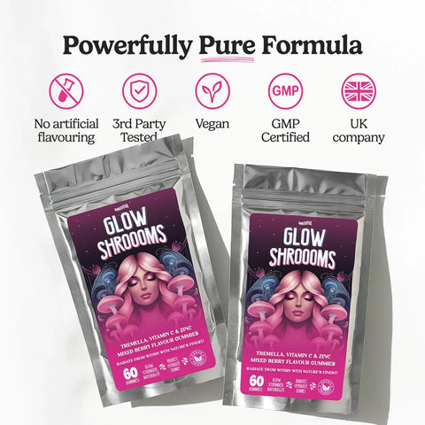 GlowShroooms By Inooova 60 Gummies