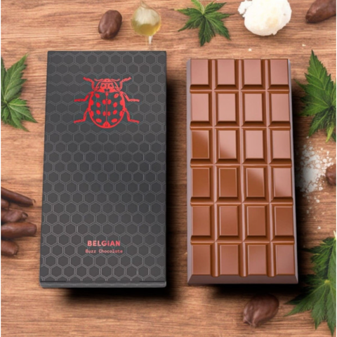 Pollinate Buzz Chocolate HHCP Milk Chocolate Bars