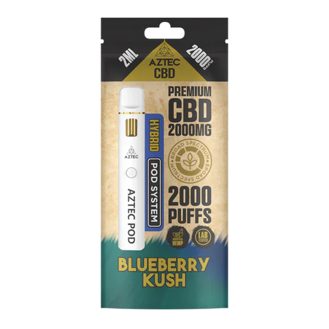 Aztec CBD Premium CBD Pod System 2000mg 2ml