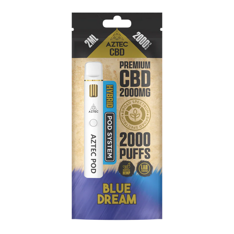 Aztec CBD Premium CBD Pod System 2000mg 2ml