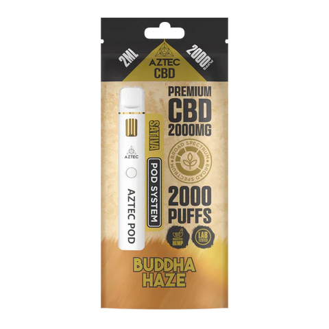 Aztec CBD Premium CBD Pod System 2000mg 2ml