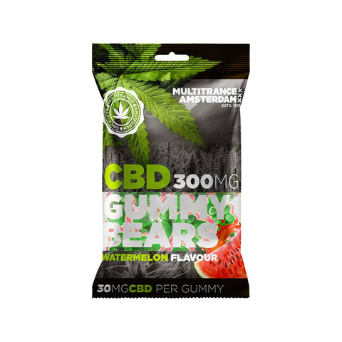 Multitrance CBD Gummy Bears 300mg