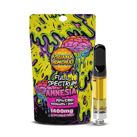 Iguana Smoke 510 CBD Vape Cartridges 2ml 1400mg