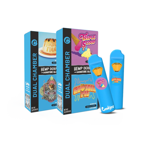 X1 New 2ML Cookies Dual Chamber THCP Pods UK Compliant