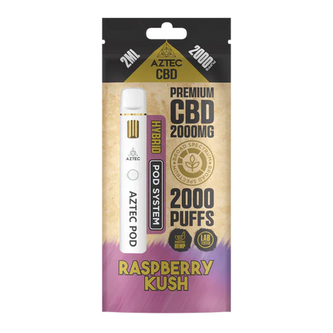 Aztec CBD Premium CBD Pod System 2000mg 2ml
