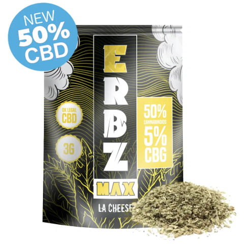 Multi Cannabinoid Herbal Blend 50% ERBZ LA Cheese MAX