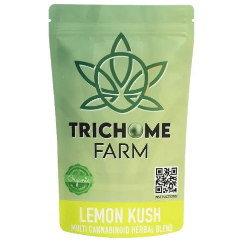 Multi Cannabinoid Herbal Blend 35% 3g Trichome Farm Lemon Kush