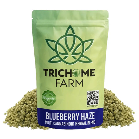 Multi Cannabinoid Herbal Blend 35% 3g Trichome Farm Blueberry Haze