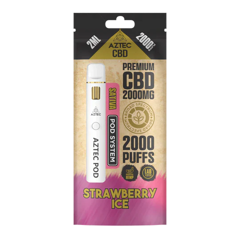 Aztec CBD Premium CBD Pod System 2000mg 2ml