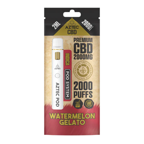 Aztec CBD Premium CBD Pod System 2000mg 2ml