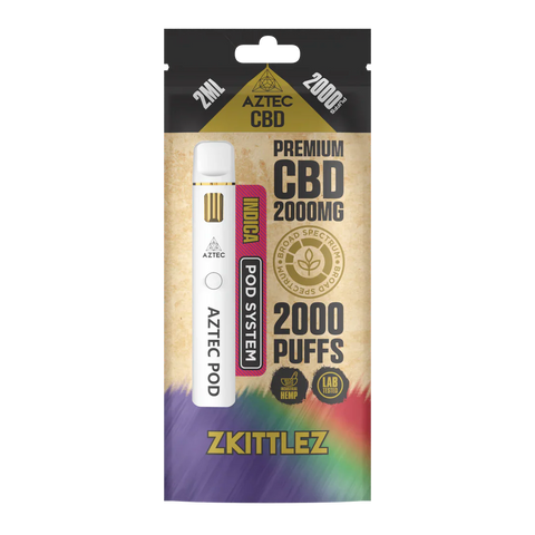 Aztec CBD Premium CBD Pod System 2000mg 2ml